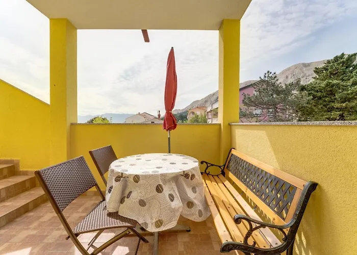 With Parking Space Baska, Krk - 13907 Apartament Baška